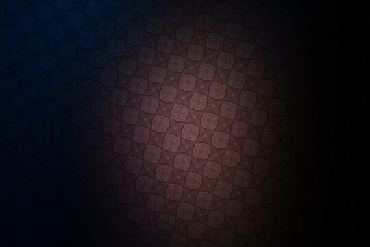 Abstract background with a pattern of geometric shapes in dark blue colors
