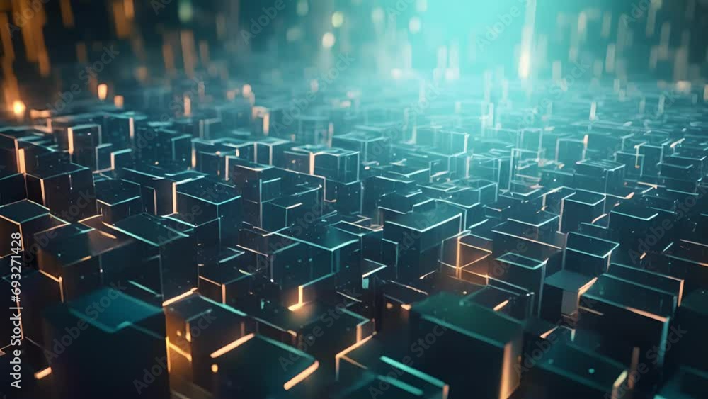 Poster a fortress of encrypted blocks preserving the integrity of vital data for intelligent machines, powe