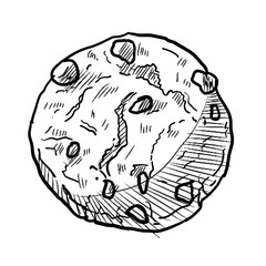cookie handdrawn illustration
