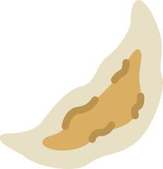 餃子のアイコンのイラスト