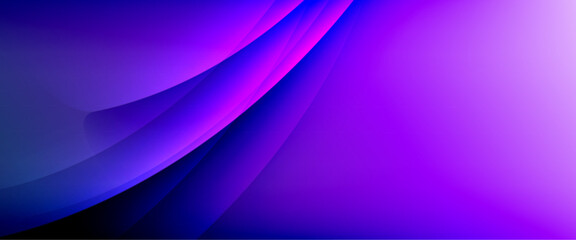 Dynamic flowing waves on gradient color background. Vector illustration For Wallpaper, Banner, Background, Card, Book Illustration, landing page