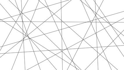 Abstract black geometric random chaotic lines background. Luxury premium lines background.