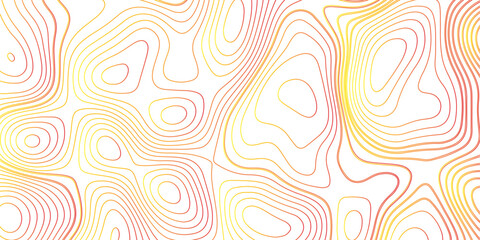 Contour vector illustration. Abstract topographic map background. Geography scheme. Topographic map height abstract polygonal land.
