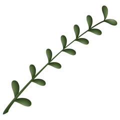 branch of a tree green forest 