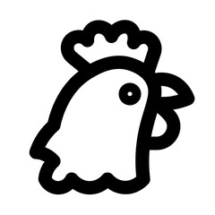 Chicken Line UI Icon