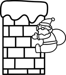 벽타는 산타클로스