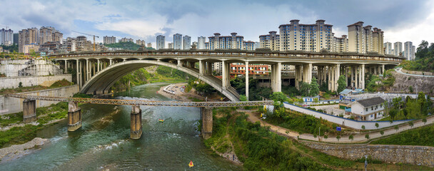 Kaili Qingshui Wind and Rain Bridge in Qiandongnan, Guizhou