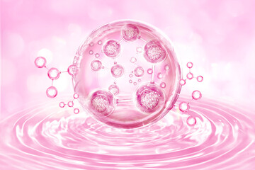 pink molecule