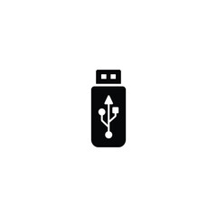 Obraz premium USB icon, USB sign vector for web site Computer and mobile app