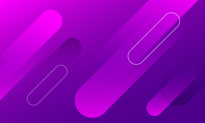 Minimal purple geometric background. Dynamic shapes composition. Vector illustration