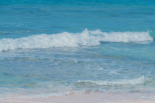 waves on the beach