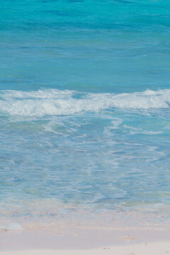 waves on the beach