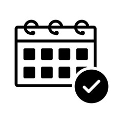 Solid black icon for Today