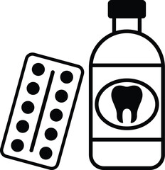 Dental, dental medicine, dentistry icon