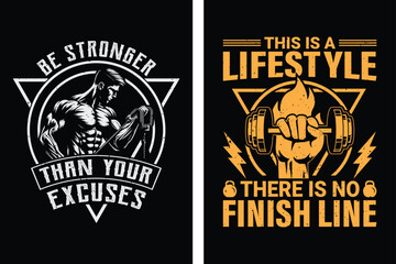 Gym t-shirt design bundle fitness t-shirt