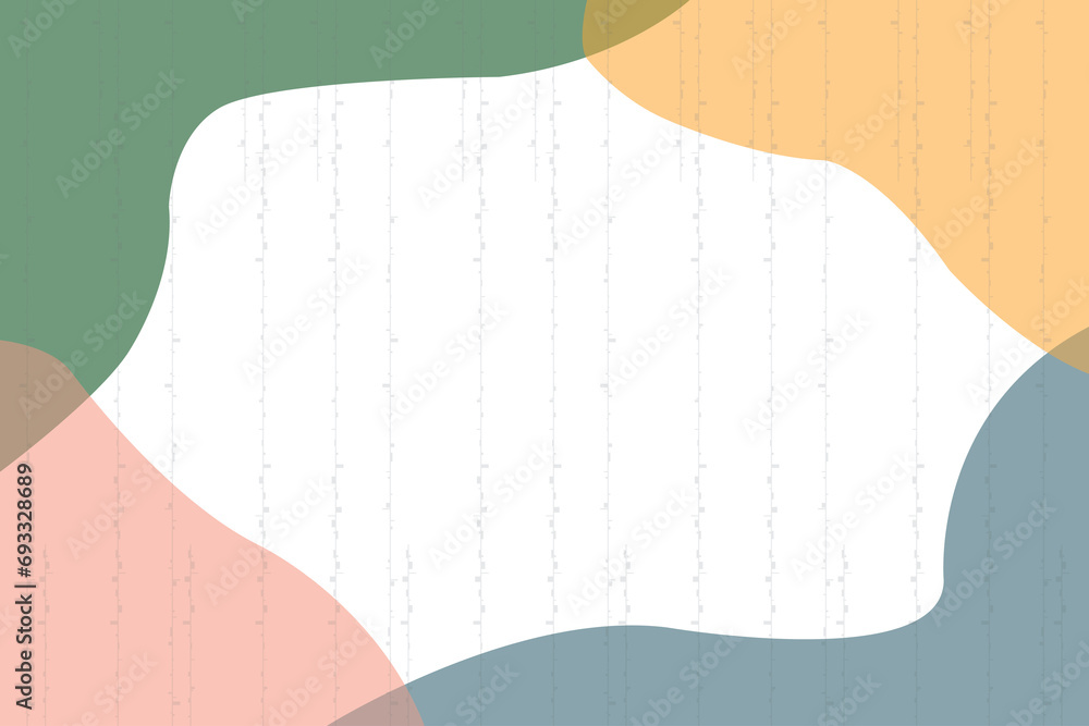 Poster geometric of background vector. design retro of frame stripe colorful on white background. design pr