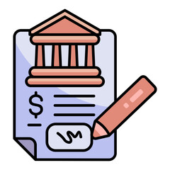 Loan Application Icon
