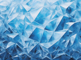 abstract blue ice background