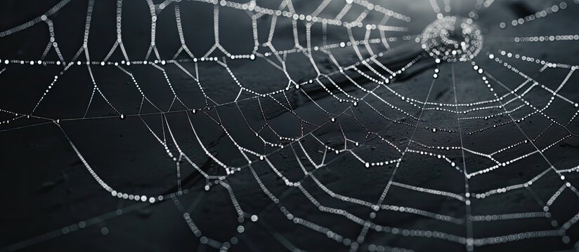 Spider webs are shelters for spiders commonly seen outdoors and indoors.