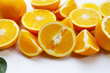 Fresh orange fruit, high vitamin c