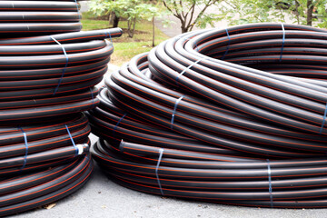 HDPE pipe for water supply or electrical conduit
