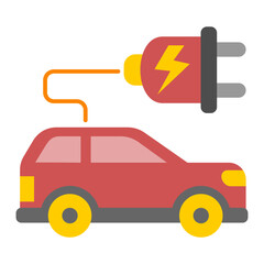 Electric Car Icon