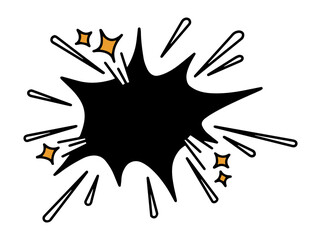 Comic Book Speech Bubble illustration