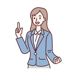 businessman and woman smile .business workers standing. cartoon hand draw illustrator