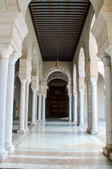 Fototapeta na wymiar Mosque Malik ibn Anas in Carthage, Tunisia, North Africa