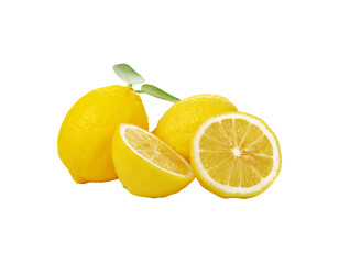 Fresh lemon transparent png