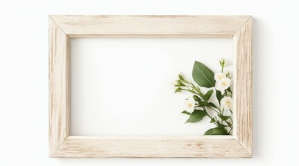 picture frame with flowers