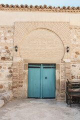 Fototapeta na wymiar The Great Mosque of Testour in Tunisia, North Africa