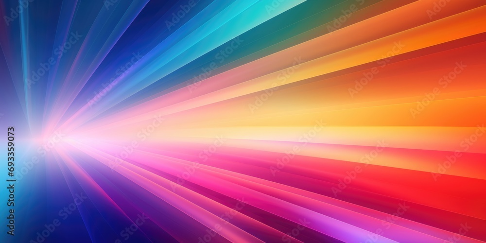 Poster A vibrant background featuring lines of light. Perfect for adding a pop of color to any project
