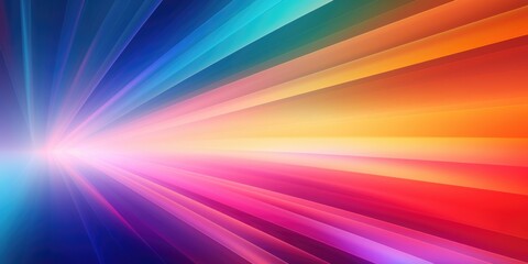 Obraz premium A vibrant background featuring lines of light. Perfect for adding a pop of color to any project