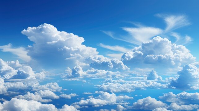 Sky Bluecloud Backgroundhorizon Clear Spring, Wallpaper Pictures, Background Hd