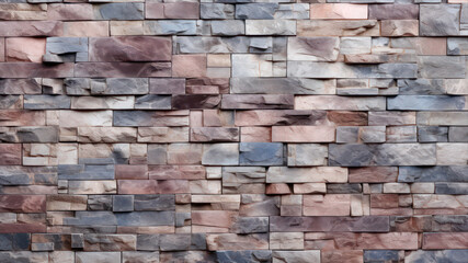Fototapeta premium Background of brick wall texture pattern for design in your work backdrop concept.