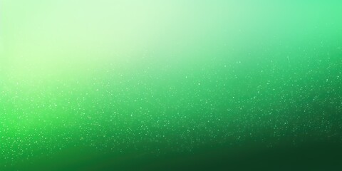 Fototapeta na wymiar Glowing green white grainy gradient background 