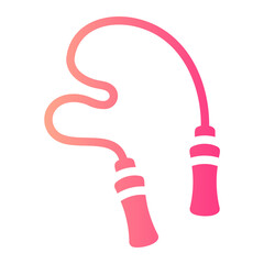 jumping rope Gradient icon