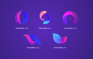 Explore unique logo templates to enhance your brand presence—a logo design, icon symbol, and template element crafted for your company 022