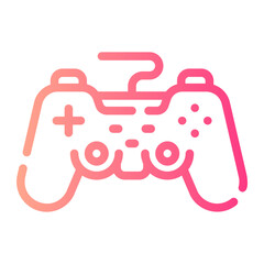 Obraz premium joystick Line Gradient Icon
