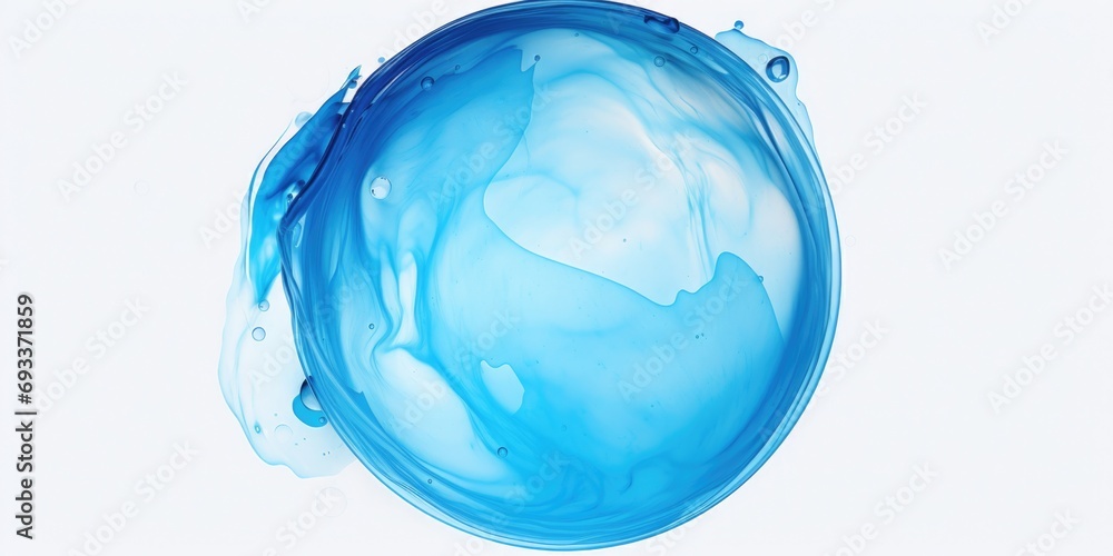 Poster a detailed view of liquid contained in a bowl. suitable for various applications