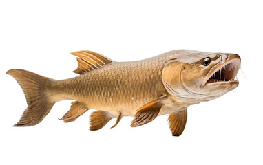 Saber tooth Fish isolated on transparent background.