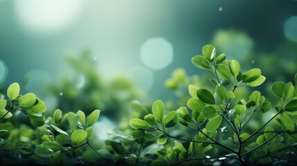 Abstract Green Blurred Gradient Background Nature, Wallpaper Pictures, Background Hd - obrazy, fototapety, plakaty
