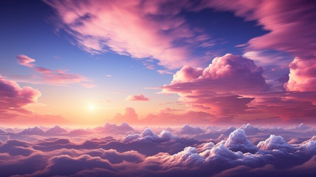 Beautiful Sky Cloud Space Galaxy Background, Wallpaper Pictures, Background Hd