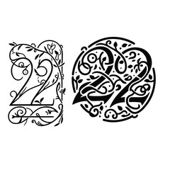 twenty-two ornament numbers