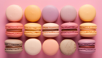 たくさんのマカロン