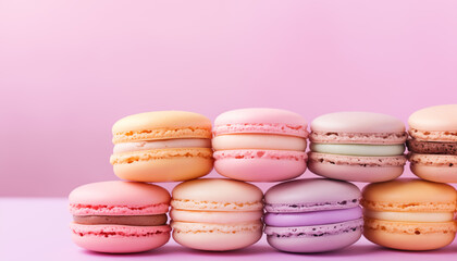 たくさんのマカロン