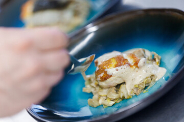 Recette de poulet jaune à la crème