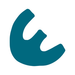 cute flower trendy design element