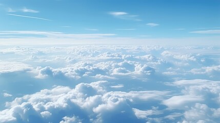 Heavy group of thick clouds Photos from the sky Taken by a professional photographer on board the plane.